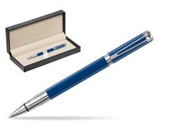 Waterman Perspective Blue Obsession CT Rollerball Pen  in classic box  pure black