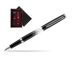 Waterman Hemisphere Ombres & Lumieres CT Fountain pen  single wooden box  Black Single Maroon