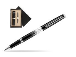 Waterman Hemisphere Ombres & Lumieres CT Fountain pen  single wooden box  Black Single Ecru
