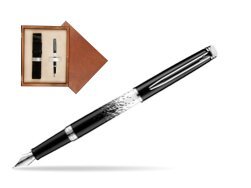 Waterman Hemisphere Ombres & Lumieres CT Fountain pen in single wooden box  Mahogany Single Ecru