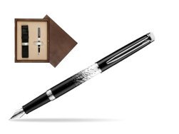 Waterman Hemisphere Ombres & Lumieres CT Fountain pen in single wooden box  Wenge Single Ecru
