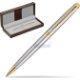 Brown leather gift box