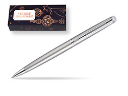 Waterman Hémisphère Stainless Steel CT Ballpoint pen in cover Christmas Ornaments