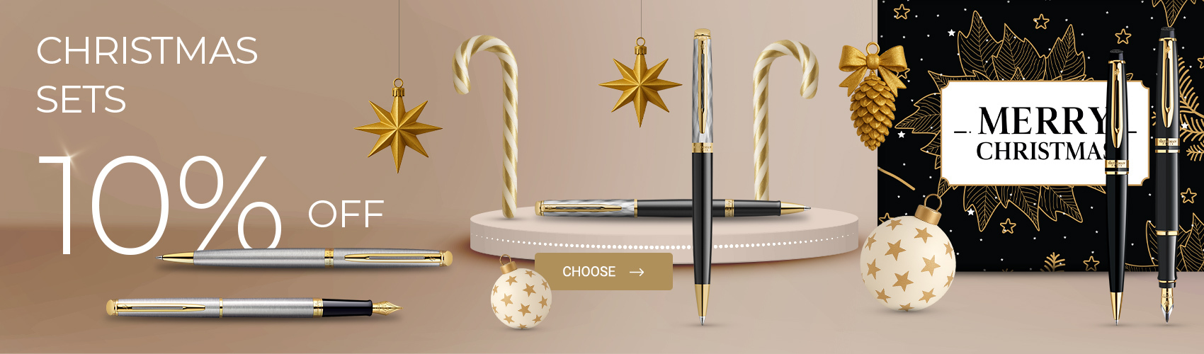 Waterman Christmas Sets -10%!