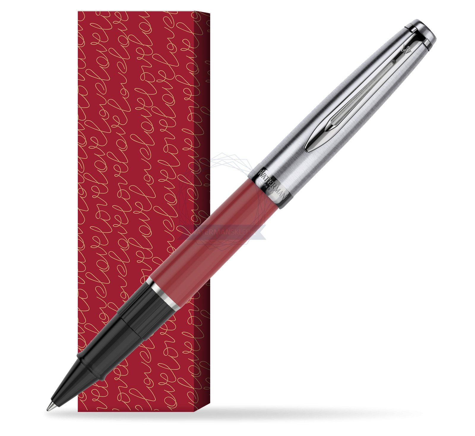 Waterman Rollerball Pen Embleme Red CT in cover True Love in cover True  Love 2100325_O120