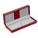 Red leather gift box